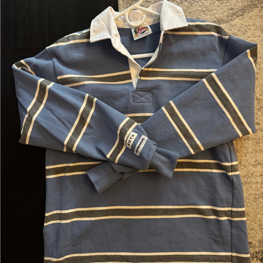 KOTN Barbarian Stripped Rugby Shirt